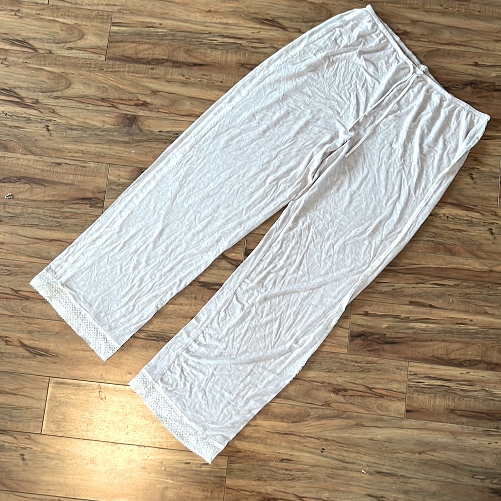 Victoria’s Secret lightweight cream pj pants